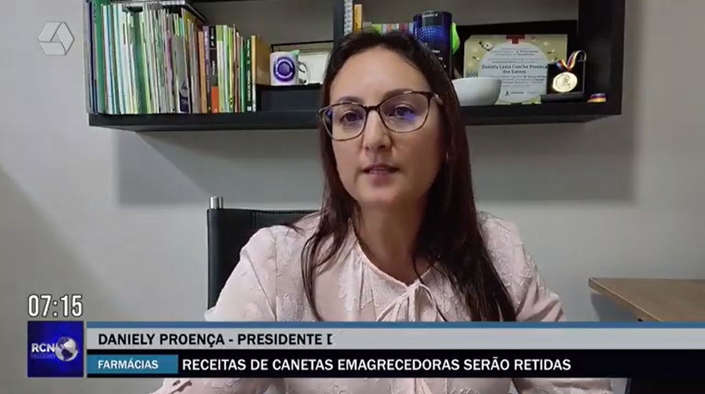 CRF-MS na Mídia: Presidente fala à RCNTV sobre nova exigência para a venda das ‘canetas emagrecedoras’