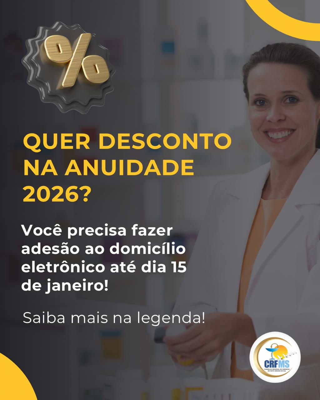 ATENÇÃO! Todos os cursos on-line da Academia Virtual de Farmácia permanecem disponíveis para os farmacêuticos inscritos no CRF-MS. Acesse agora pelo site: ecat.crfsp.org.br