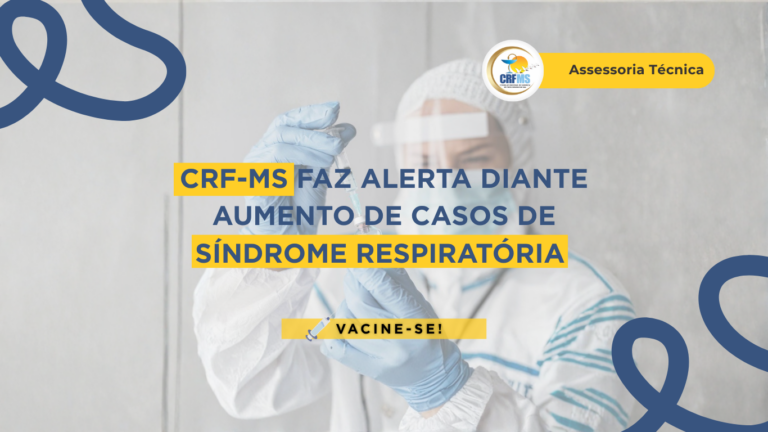 CRF-MS ALERTA: Aumento de casos respiratórios  em Mato Grosso do Sul